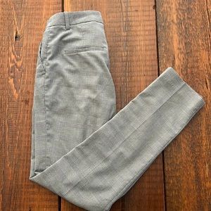 Black & White Plaid Slacks